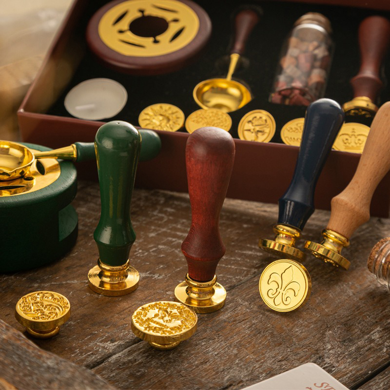 Wax Seal Stamp Set Sealing Wax - Batik Wax Kit ulasan dan harga