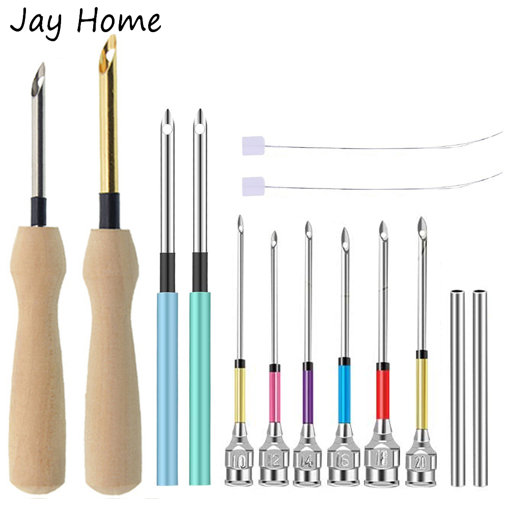 Embroidery Stitching Punch Nee - Punch Needle Kit ulasan dan harga