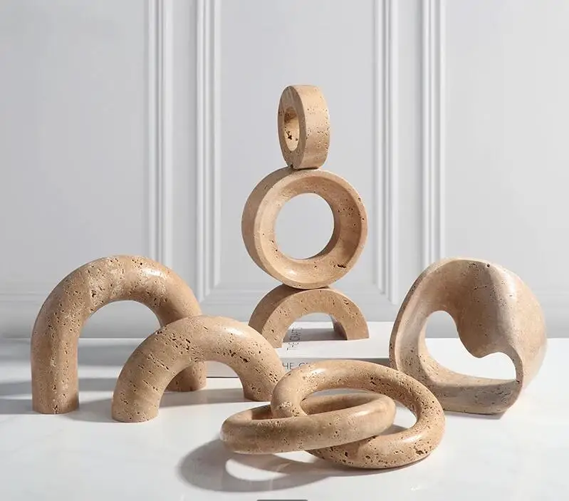 Marble Geometric Art Ornaments - Exhibition Of Art And Craft ulasan dan harga