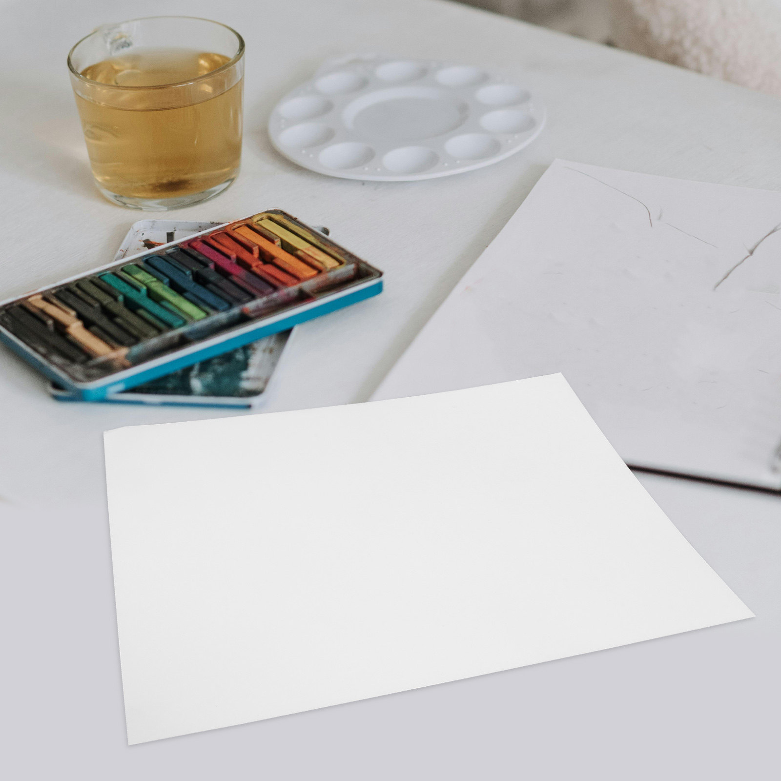 30Sheets White Poster Paper Bl - Art Craft Event ulasan dan harga