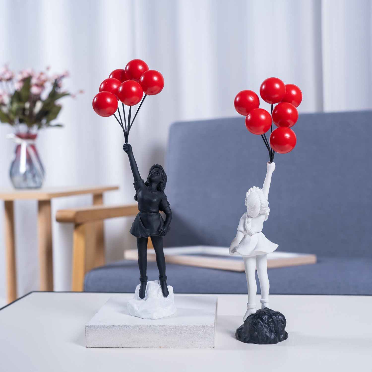 Banksy Statuette Art Crafts Tr - Art Craft Mother'S Day ulasan dan harga