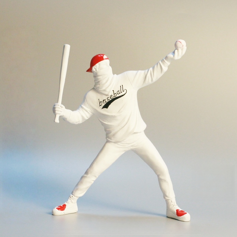 Banksy Statuette Art Crafts Tr - Art Craft Mother'S Day ulasan dan harga