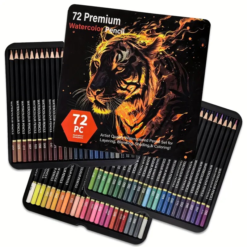 Brutfuner 72 Watercolor Pencil - Colored Pencil Professional ulasan dan harga