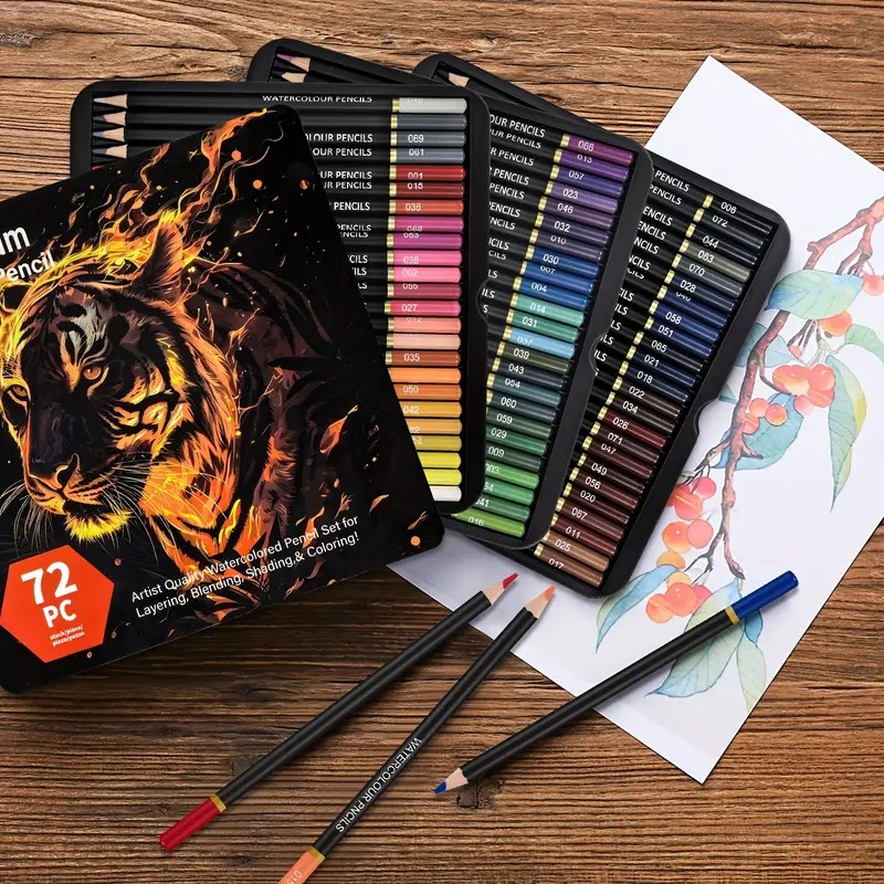 Brutfuner 72 Watercolor Pencil - Colored Pencil Professional ulasan dan harga