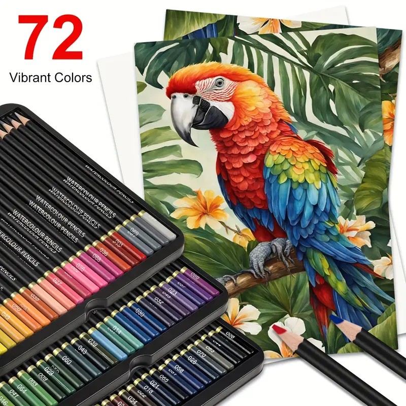Brutfuner 72 Watercolor Pencil - Colored Pencil Professional ulasan dan harga