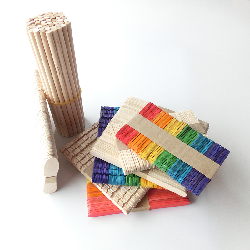 Ice Cream Sticks 50 Pcs Natura - Art Craft With Ice Cream Stick ulasan dan harga