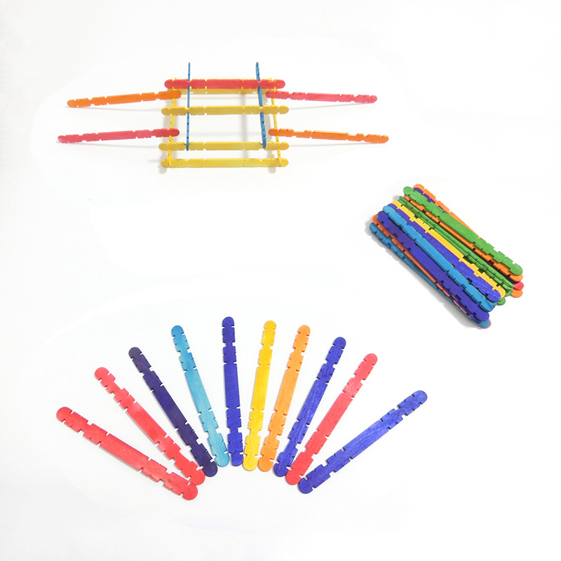 Ice Cream Sticks 50 Pcs Natura - Art Craft With Ice Cream Stick ulasan dan harga