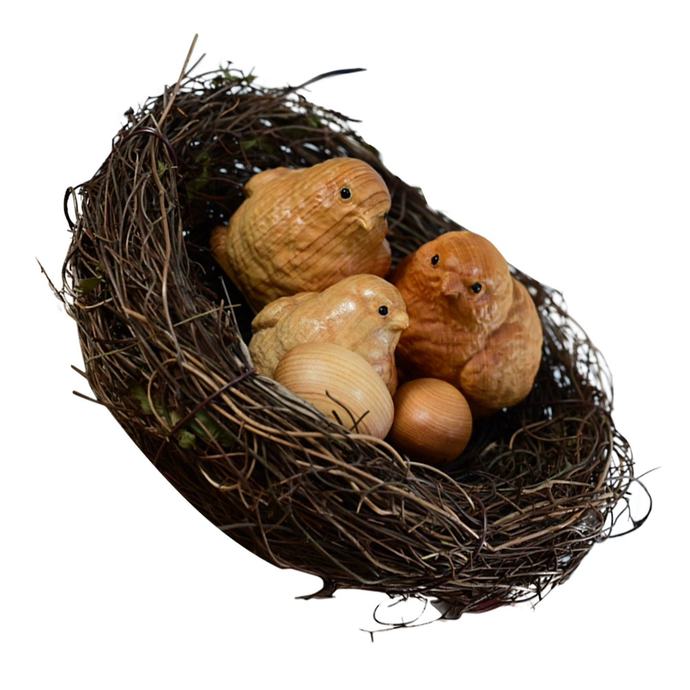1Set Small Chick Sculpture Nat - Art Craft Gift Ideas ulasan dan harga