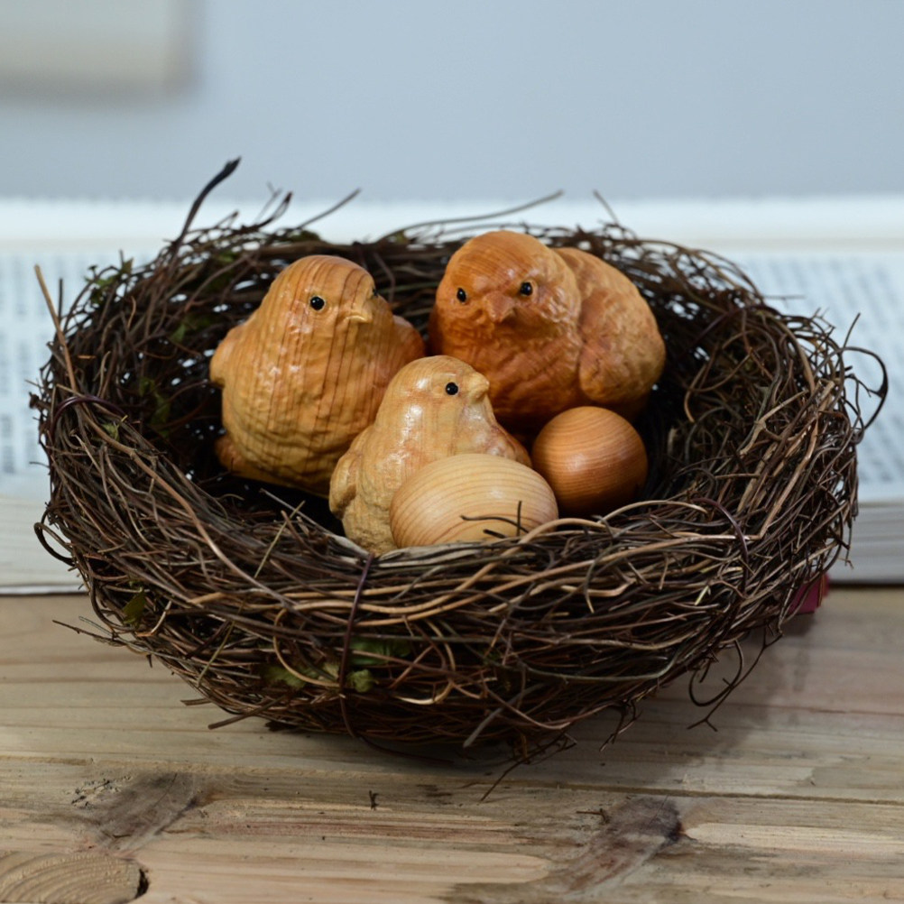 1Set Small Chick Sculpture Nat - Art Craft Gift Ideas ulasan dan harga