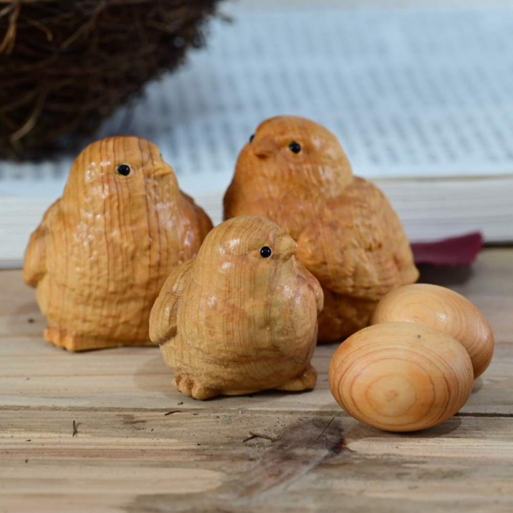 1Set Small Chick Sculpture Nat - Art Craft Gift Ideas ulasan dan harga