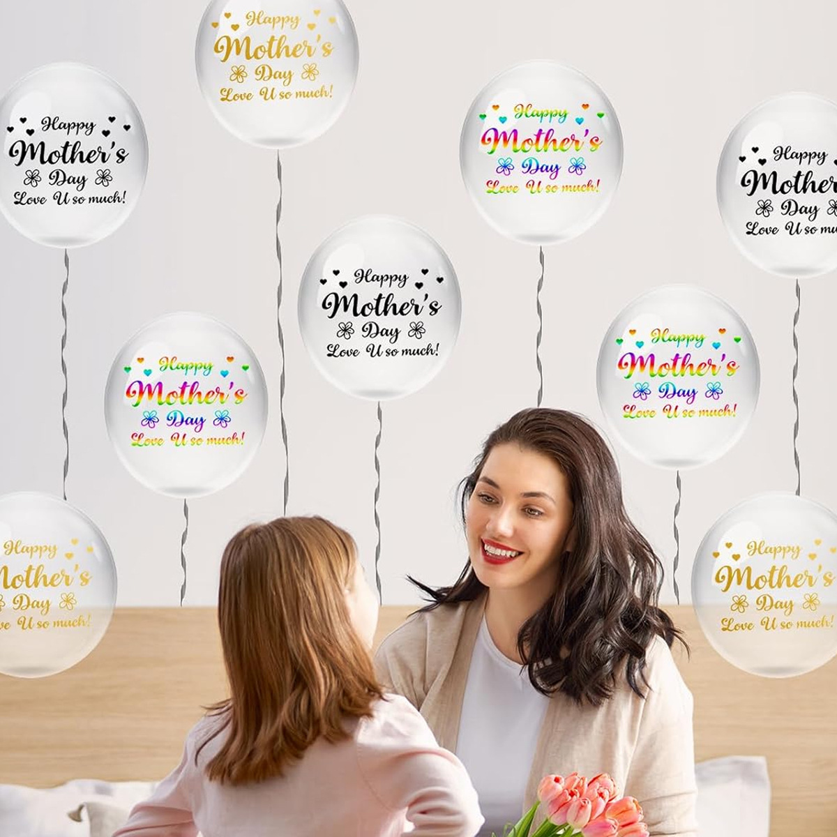 Mother’s Day Party Balloon Sti - Art Craft Mother'S Day ulasan dan harga