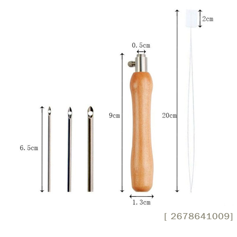 ⚑5Pcs Punch Needle Set 2.5mm/3 - Punch Needle Kit ulasan dan harga