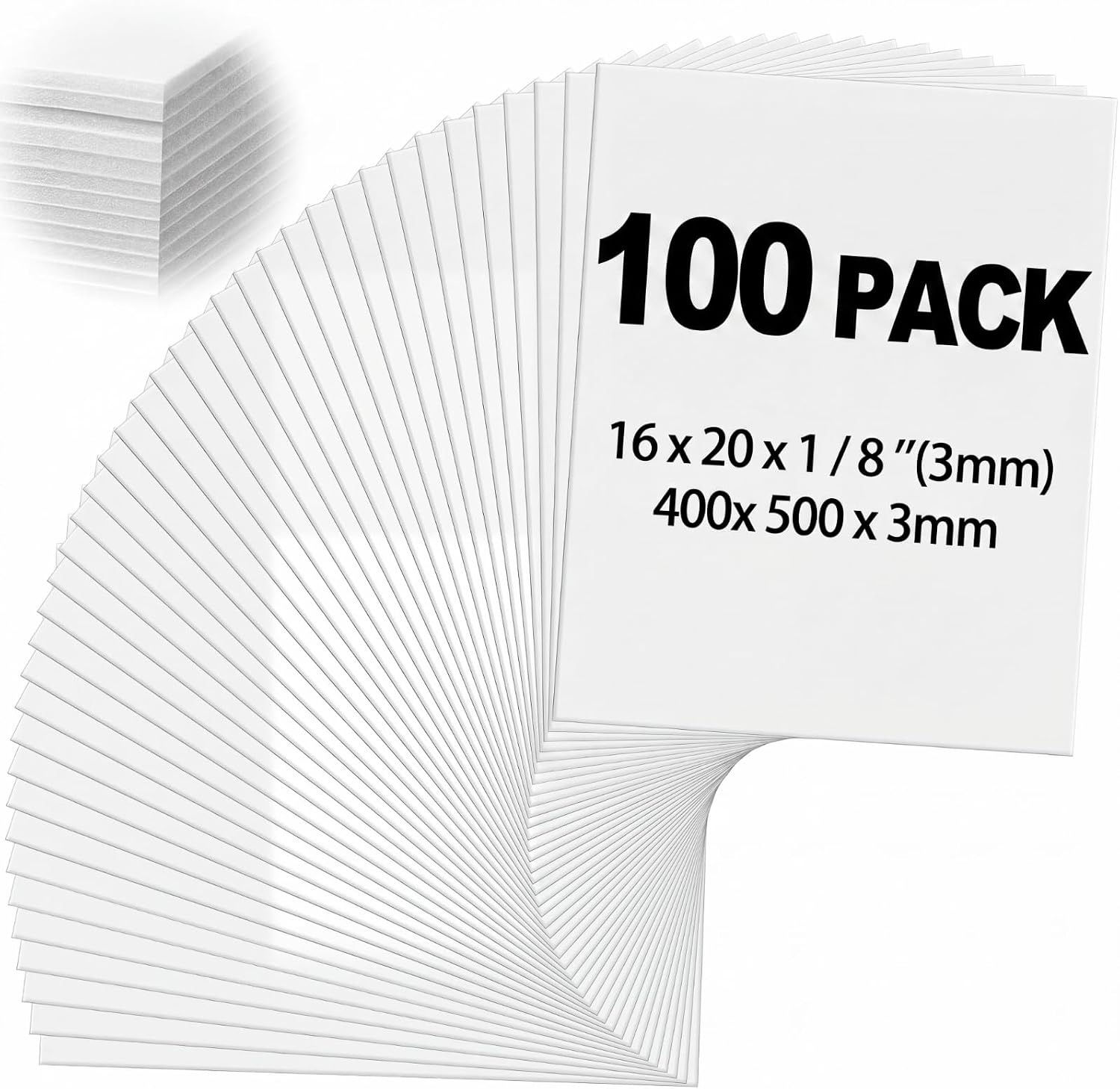 100 Pack 16 x 20 Inch Foam Boa - School Of Art X Craft ulasan dan harga
