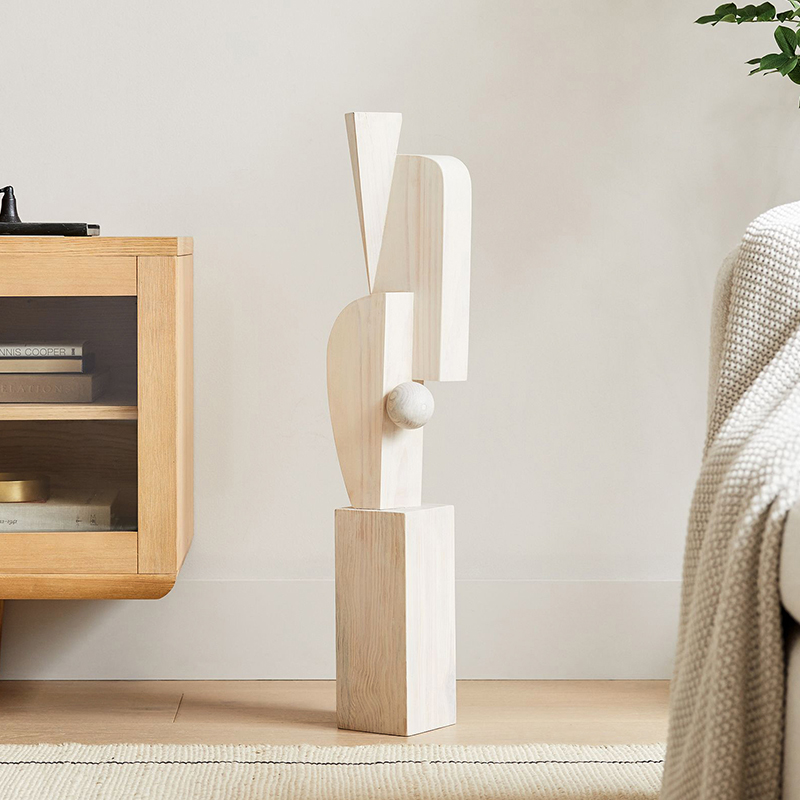 Solid wood abstract geometric  - Exhibition Of Art And Craft ulasan dan harga