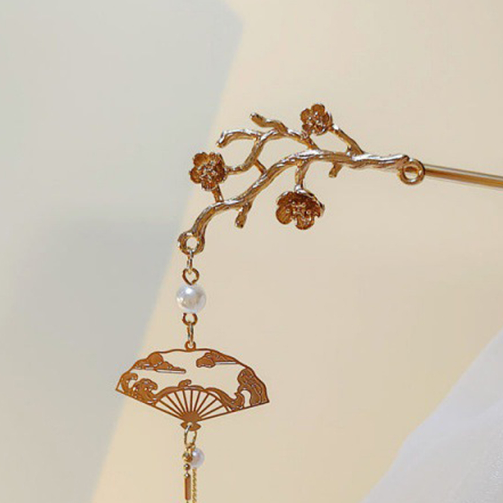 Retro Flower Tassel Hairpin Fo - Art Craft Shop ulasan dan harga