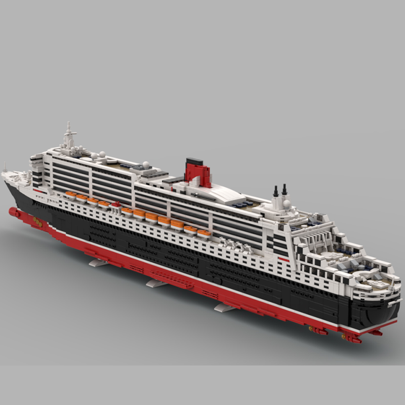 3947pcs MOC RMS Queen Mary 2 C - Queen Art Craft ulasan dan harga