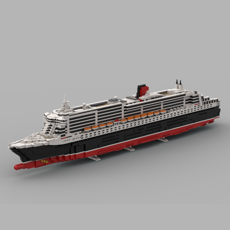 3947pcs MOC RMS Queen Mary 2 C - Queen Art Craft ulasan dan harga
