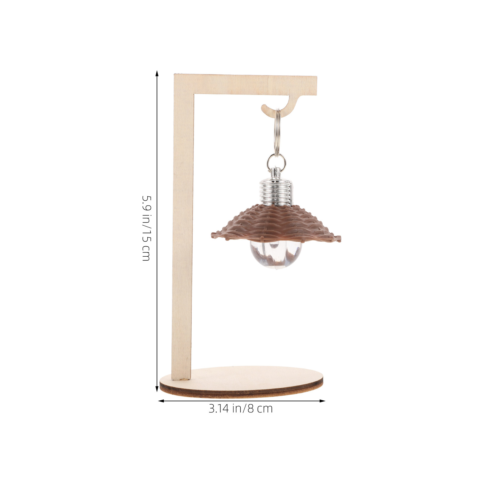 Creative Wooden Desk Lamp Kit  - Art Crafts ulasan dan harga