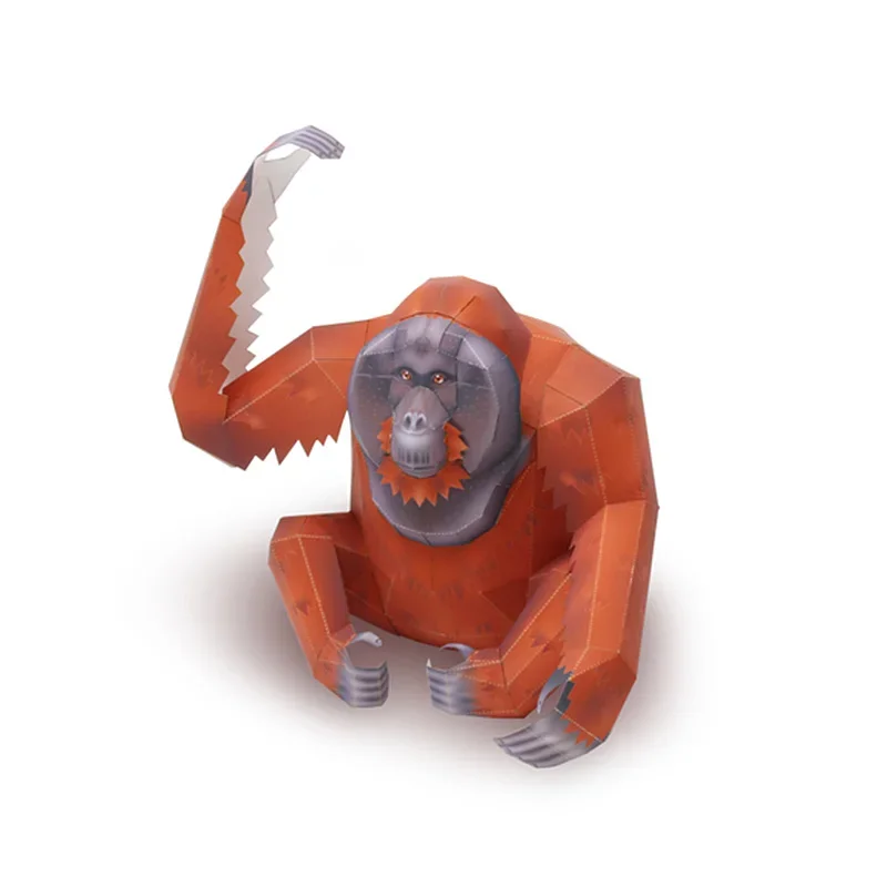 Orangutan Gorilla Origami Art  - Art Craft Center ulasan dan harga