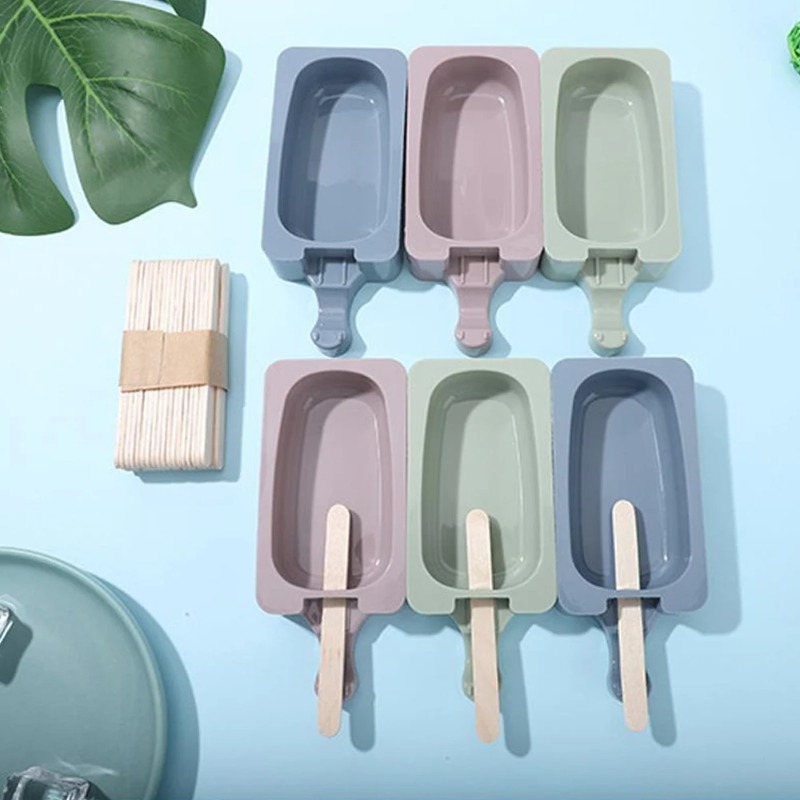  50/100Pcs Popsicle Sticks Pu - Art Craft With Ice Cream Stick ulasan dan harga