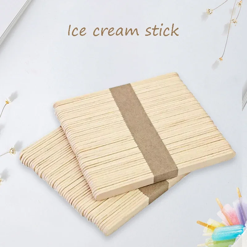 50pcs Ice Cream Popsicle Stick - Art Craft With Ice Cream Stick ulasan dan harga