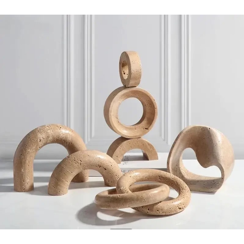 Marble Geometric Art Ornaments - Exhibition Of Art And Craft ulasan dan harga
