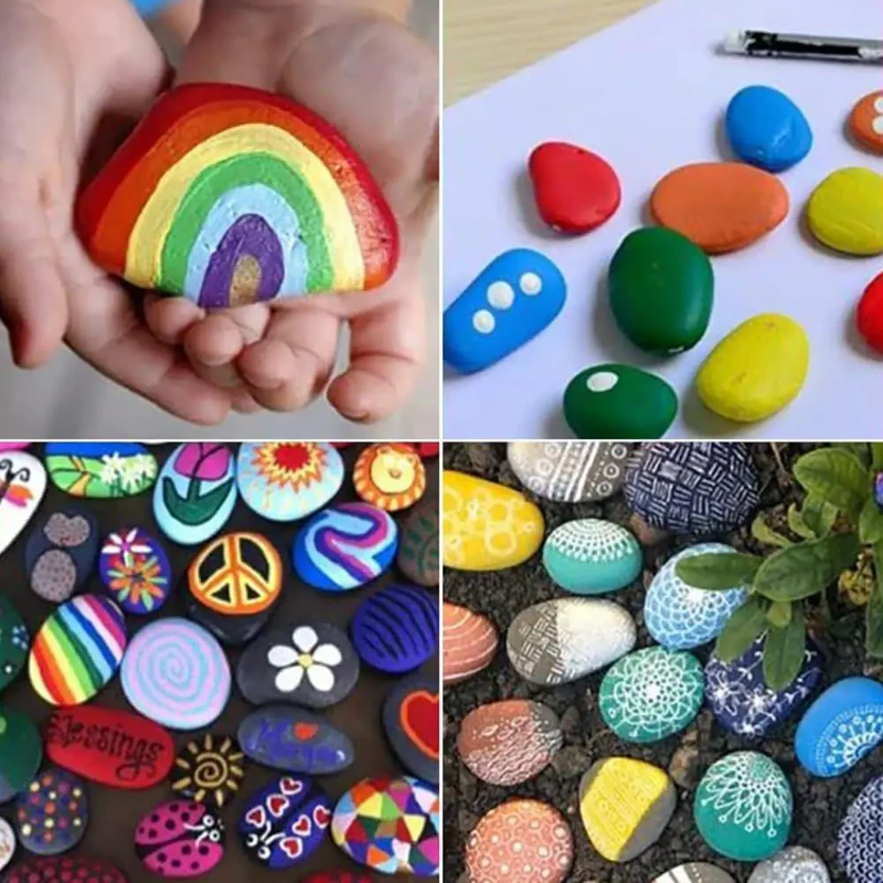 New Design Bulk DIY Rock Paint - Art Craft Shop ulasan dan harga
