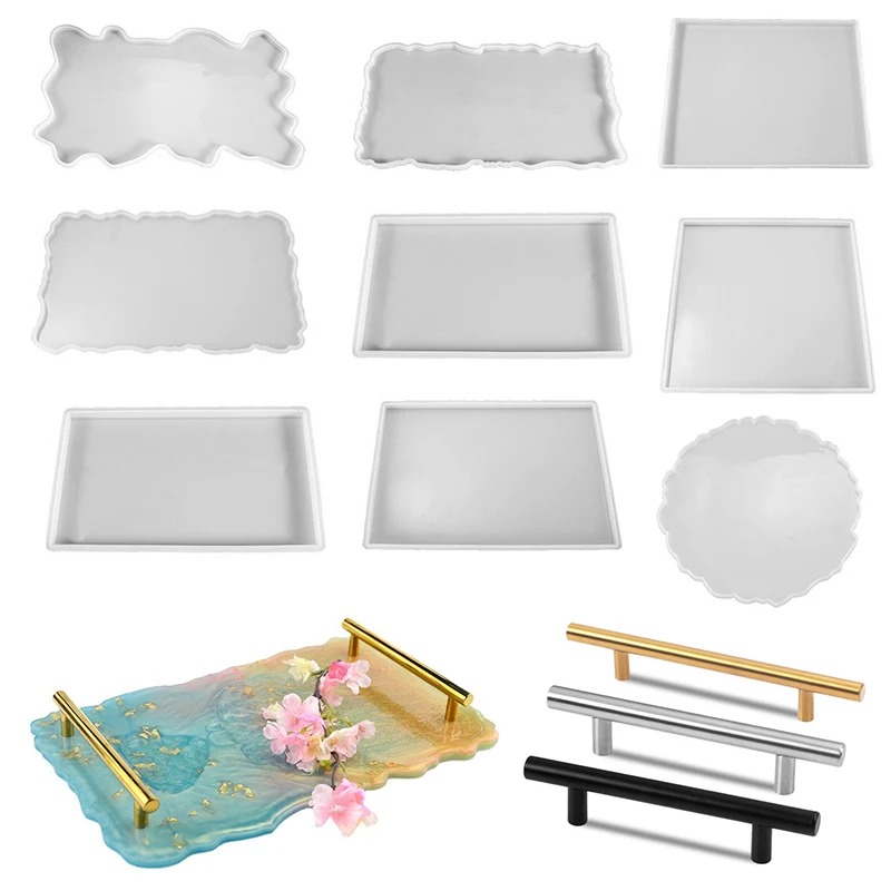 Tray Epoxy Resin Silicone Mold - Art Craft Shop ulasan dan harga