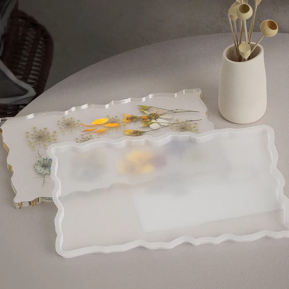 Tray Epoxy Resin Silicone Mold - Art Craft Shop ulasan dan harga