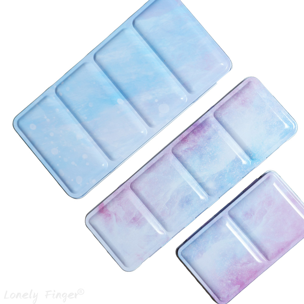 Empty Watercolor Palette Tin S - Gouache Paint Set ulasan dan harga