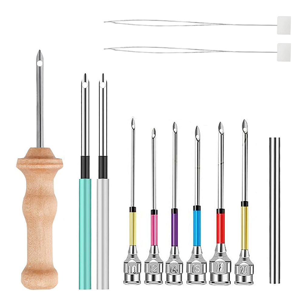 Punch Needle Kit Wooden Embroi - Punch Needle Kit ulasan dan harga