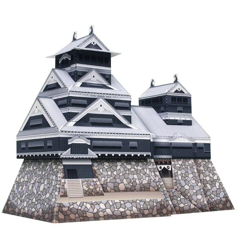 Japan Kumamoto Castle Folding  - Art Craft Center ulasan dan harga