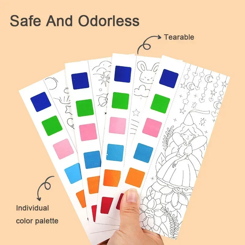 Kids Portable Watercolor Paint - Gouache Paint Set ulasan dan harga