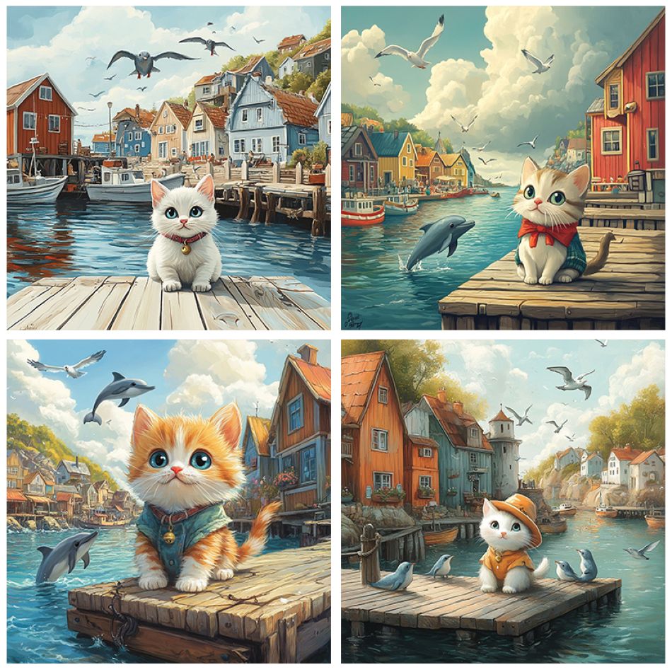 CHENISTORY Cat Diamond Paintin - Art Craft Gift Ideas ulasan dan harga