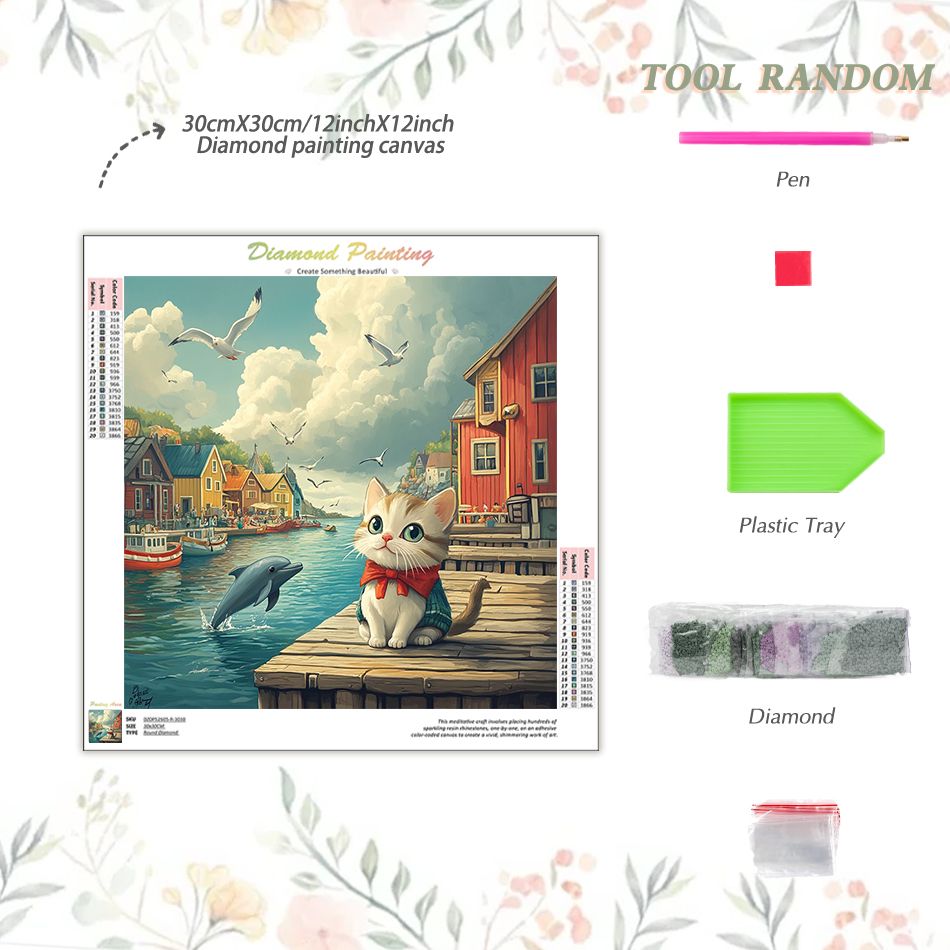 CHENISTORY Cat Diamond Paintin - Art Craft Gift Ideas ulasan dan harga